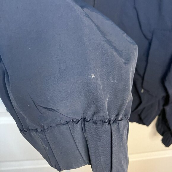 Vintage Tommy Hilfiger Jacket Mens Large Blue Windbreaker Full Zip Y2K 90s Prep - Picture 4 of 11